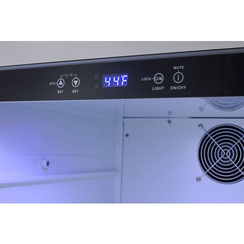 Summit 24 inch Built-In Outdoor Refrigerator AL55OSCSS Refrigerators Wine Coolers Empire