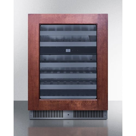 Summit 24 inch Dual Zone Built-In Wine Cellar CL244WC2PNRLHD Wine Coolers CL244WC2PNRLHD Wine Coolers Empire