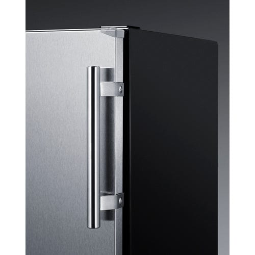 Summit 24" Left Door Hinge ADA Refrigerator-Freezer CT66BK2SSADALHD Wine Coolers Empire