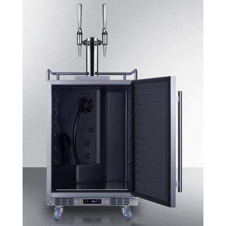 Summit 24" Nitro Infused Coffee Kegerator SBC682NCFTWIN Kegerators SBC682NCFTWIN Wine Coolers Empire