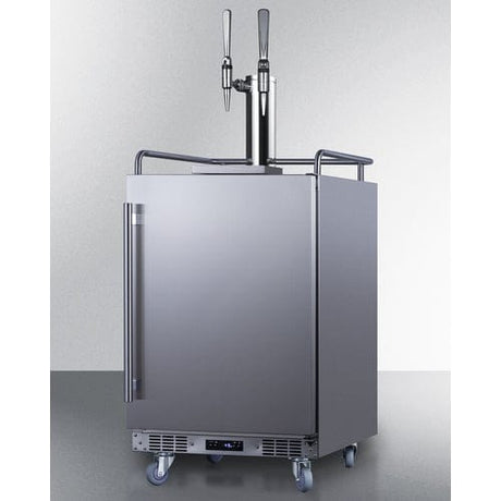 Summit 24" Nitro Infused Coffee Kegerator SBC682NCFTWIN Kegerators SBC682NCFTWIN Wine Coolers Empire