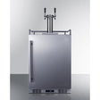 Summit 24" Outdoor Beer and Wine Kegerator SBC683OSTWINBW Kegerators SBC683OSTWINBW Wine Coolers Empire
