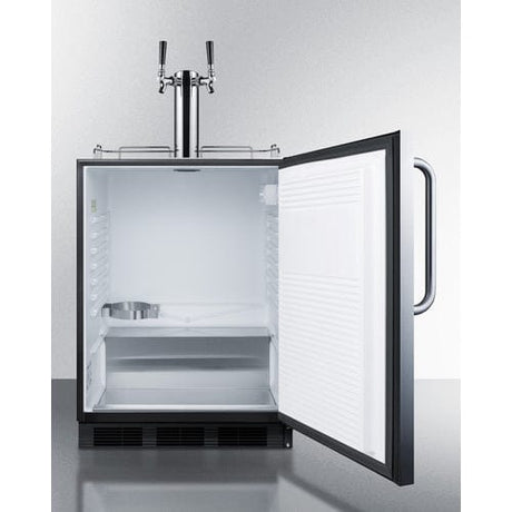 Summit 24" Outdoor Wine Kegerator ADA Compliant SBC54OSBIADAWKDTWIN Kegerators SBC54OSBIADAWKDTWIN Wine Coolers Empire