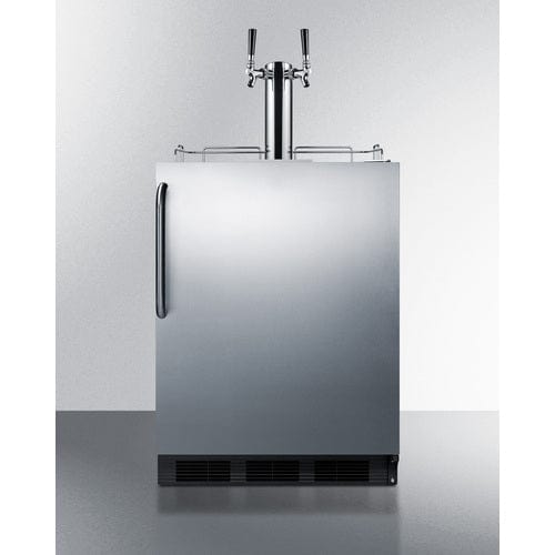 Summit 24" Outdoor Wine Kegerator ADA Compliant SBC54OSBIADAWKDTWIN Kegerators SBC54OSBIADAWKDTWIN Wine Coolers Empire