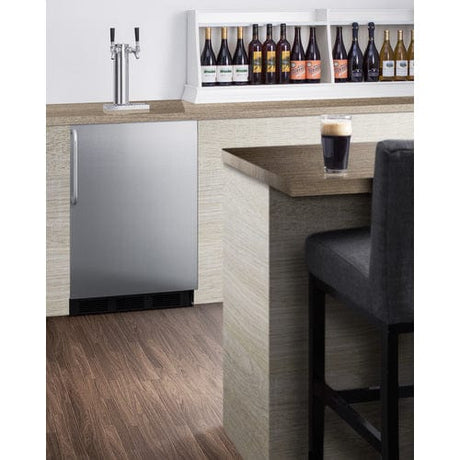 Summit 24" Outdoor Wine Kegerator ADA Compliant SBC54OSBIADAWKDTWIN Kegerators SBC54OSBIADAWKDTWIN Wine Coolers Empire