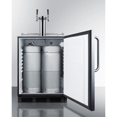 Summit 24" Outdoor Wine Kegerator ADA Compliant SBC54OSBIADAWKDTWIN Kegerators SBC54OSBIADAWKDTWIN Wine Coolers Empire