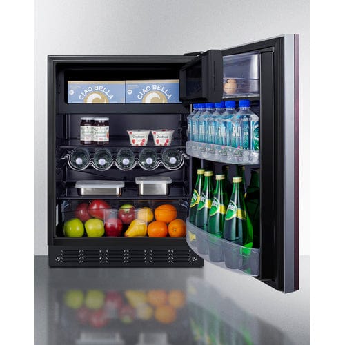 Summit 24" Panel Ready ADA Compliant Refrigerator-Freezer CT66BK2SSIFADA Refrigerators CT66BK2SSIFADA Wine Coolers Empire