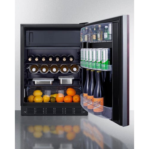 Summit 24" Panel Ready ADA Compliant Refrigerator-Freezer CT66BK2SSIFADA Wine Coolers Empire