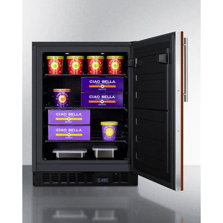 Summit 24" Panel Ready Built-In All-Freezer ALFZ53IF Refrigerators ALFZ53IF Wine Coolers Empire