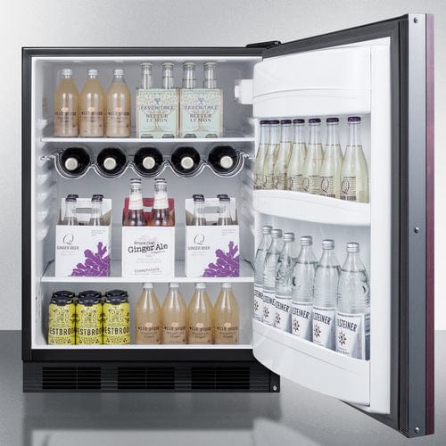 Summit 24" Panel Ready Built-In All-Refrigerator AR5BIF Wine Coolers Empire