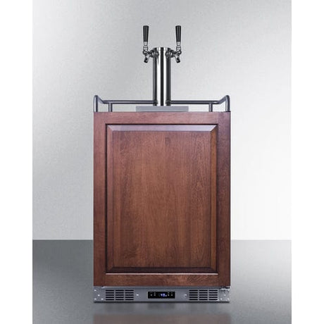 Summit 24" Panel Ready Built-In Kegerator SBC682PNRTWIN Kegerators SBC682PNRTWIN Wine Coolers Empire