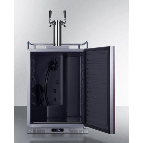Summit 24" Panel Ready Built-In Kegerator SBC682PNRTWIN Kegerators SBC682PNRTWIN Wine Coolers Empire