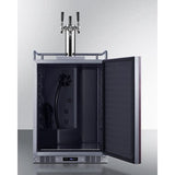 Summit 24" Panel Ready Triple Tap Kegerator SBC682PNRTRIPLE Kegerators SBC682PNRTRIPLE Wine Coolers Empire