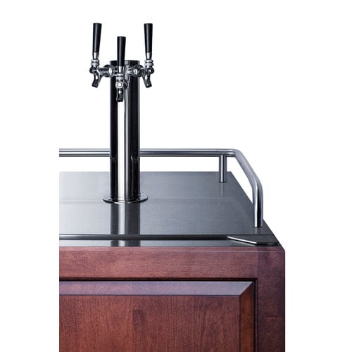 Summit 24" Panel Ready Triple Tap Kegerator SBC682PNRTRIPLE Kegerators SBC682PNRTRIPLE Wine Coolers Empire