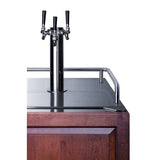 Summit 24" Panel Ready Triple Tap Kegerator SBC682PNRTRIPLE Kegerators SBC682PNRTRIPLE Wine Coolers Empire