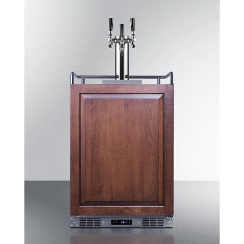 Summit 24" Panel Ready Triple Tap Kegerator SBC682PNRTRIPLE Kegerators SBC682PNRTRIPLE Wine Coolers Empire