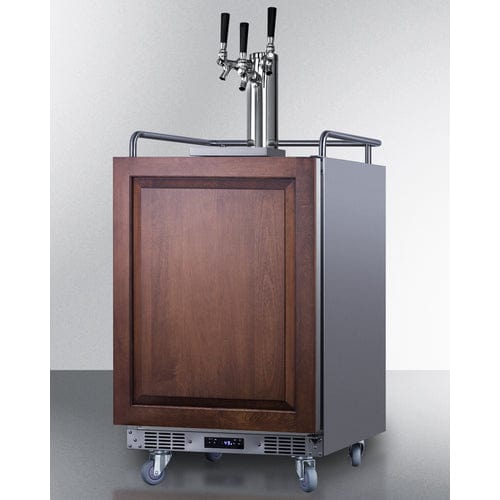 Summit 24" Panel Ready Triple Tap Kegerator SBC682PNRTRIPLE Kegerators SBC682PNRTRIPLE Wine Coolers Empire