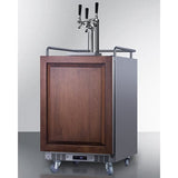 Summit 24" Panel Ready Triple Tap Kegerator SBC682PNRTRIPLE Kegerators SBC682PNRTRIPLE Wine Coolers Empire
