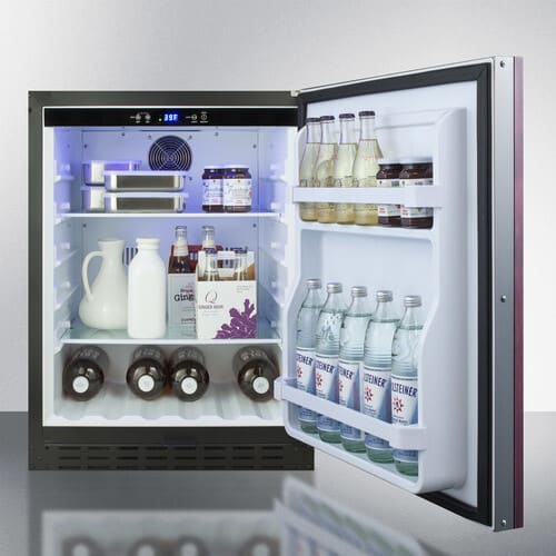 Summit 24" Panel Ready Undercounter Refrigerator AL55IF Wine Coolers Empire