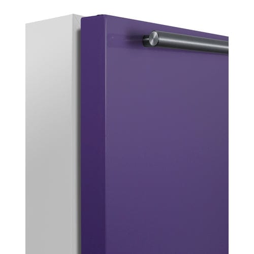 Summit 24" Purple Finish Refrigerator Freezer BRF611WHP Wine Coolers Empire