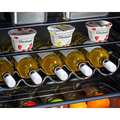 Summit 24" Residential Left Hinge Refrigerator-Freezer CT66BK2SSRSLHD Refrigerators CT66BK2SSRSLHD Wine Coolers Empire