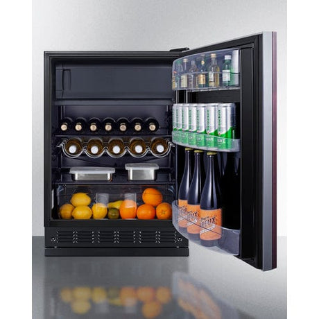 Summit 24" Residential Panel Ready Refrigerator-Freezer CT66BK2SSRSIF Refrigerators CT66BK2SSRSIF Wine Coolers Empire