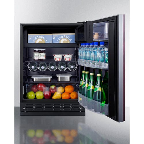 Summit 24" Residential Panel Ready Refrigerator-Freezer CT66BK2SSRSIF Wine Coolers Empire