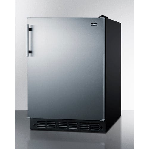 Summit 24" Reversible Door ADA Refrigerator-Freezer CT66BK2SSADA Wine Coolers Empire