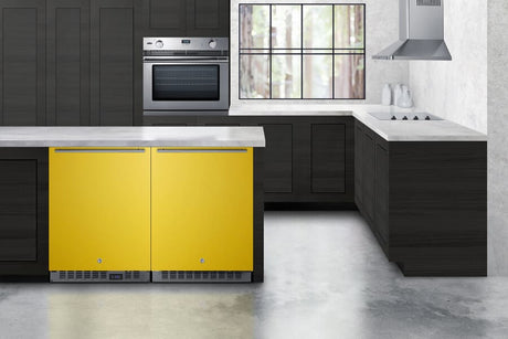 Summit 24" Right Hinge Built-In All Refrigerator AL54Y Refrigerators AL54Y Wine Coolers Empire