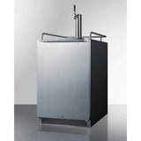 Summit 24" Single Tap Frost Free Stainless Steel Built-In Kegerator SBC677BI Kegerators SBC677BI Wine Coolers Empire