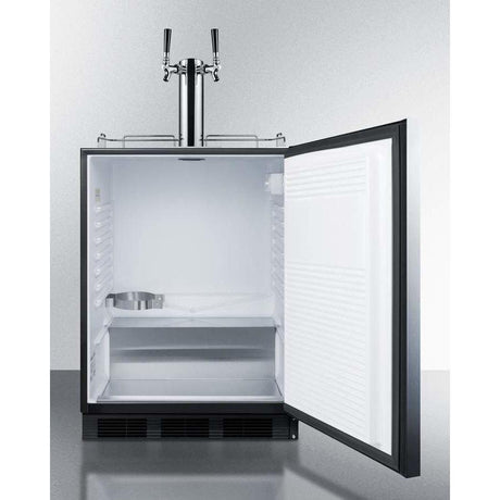 Summit 24" Single Tap Stainless Steel Commercial ADA Kegerator SBC58BBIADA Kegerators SBC58BBIADA Wine Coolers Empire