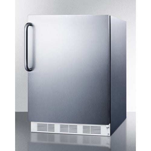 Summit 24" Stainless Steel ADA Built-In Refrigerator Freezer CT661WCSSADA Wine Coolers Empire