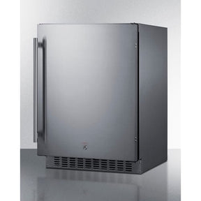 Summit 24" Stainless Steel All-Refrigerator ASDS2413CSS Refrigerators ASDS2413CSS Wine Coolers Empire