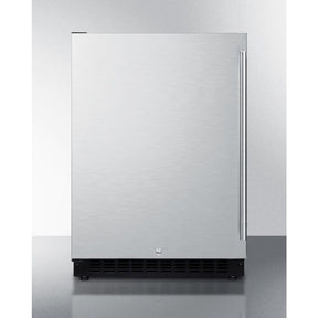 Summit 24" Stainless Steel Built-In Refrigerator AL54LHD Refrigerators AL54LHD Wine Coolers Empire