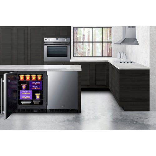 Summit 24" Stainless Steel Door All-Freezer ALFZ53CSS Freezers ALFZ53CSS Wine Coolers Empire