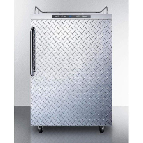 Summit 24" Stainless Steel Residential Outdoor Beer Dispenser SBC635MOSNKDPL Kegerators SBC635MOSNKDPL Wine Coolers Empire