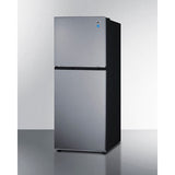 Summit 24" Stainless Top Mount Refrigerator-Freezer FF1089PL Refrigerators FF1089PL Wine Coolers Empire