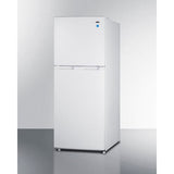 Summit 24" White Top Mount Refrigerator-Freezer FF1088W Refrigerators FF1088W Wine Coolers Empire