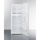 Summit 24" White Top Mount Refrigerator-Freezer FF1088W Refrigerators FF1088W Wine Coolers Empire