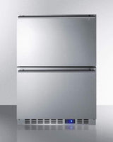 Summit 24" Wide Built-In 2-Drawer All-Refrigerator CL2R248 Refrigerators CL2R248 Wine Coolers Empire