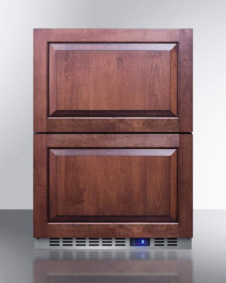 Summit 24" Wide Built-In 2-Drawer All-Refrigerator CL2R248 Refrigerators CL2R248 Wine Coolers Empire