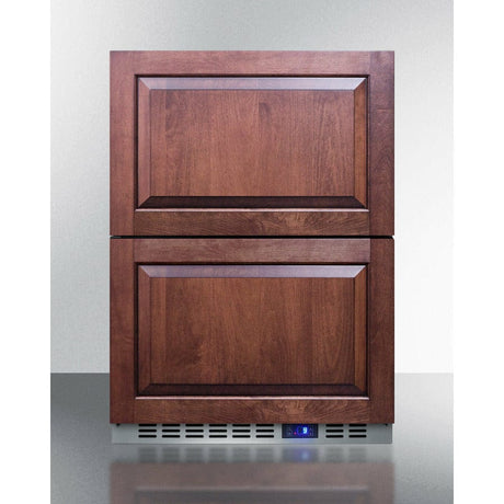 Summit 24" Wide Built-In 2-Drawer All-Refrigerator - FF642D Refrigerators FF642D Wine Coolers Empire