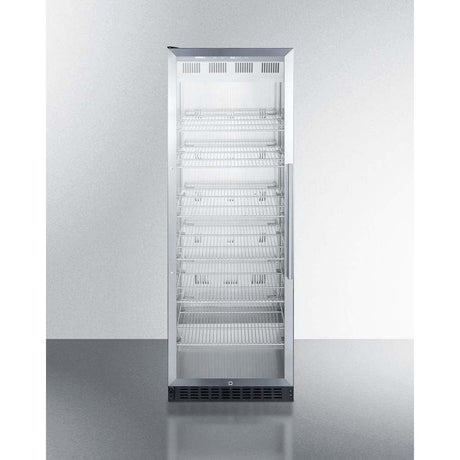 Summit 24" Wide Built-In, ADA Compliant Beverage Fridge SCR600BGLBIHVADA Beverage Centers SCR1401LHCSS Wine Coolers Empire