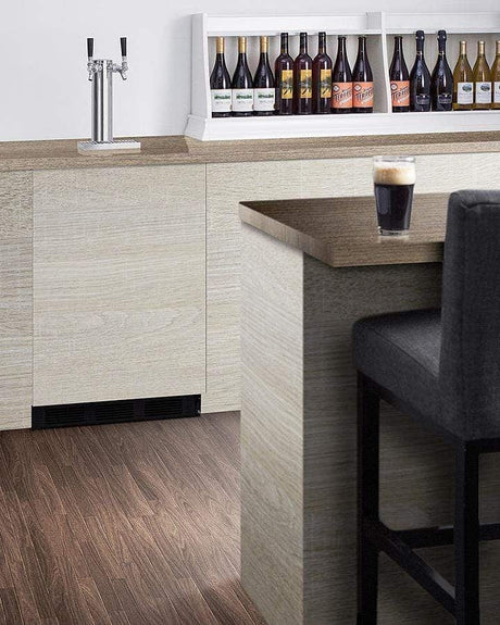 Summit 24" Wide Built-In ADA Compliant Kegerator SBC58BLBIADAIF Kegerators SBC58BLBIADAIF Wine Coolers Empire