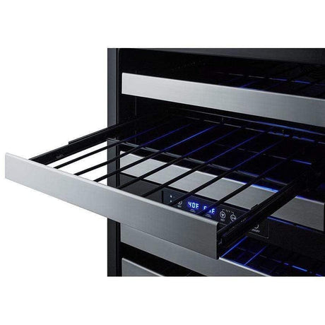 Summit 24" Wide Built-In, ADA Compliant Wine Fridge ALWC532PNR Wine Coolers ALWC532PNR Wine Coolers Empire