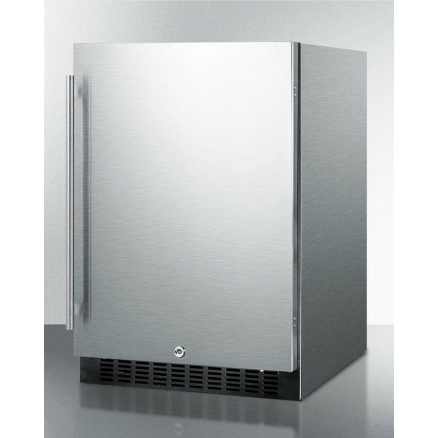 Summit 24" Wide Built-In All-Refrigerator - FF64B Refrigerators FF64BCSS Wine Coolers Empire