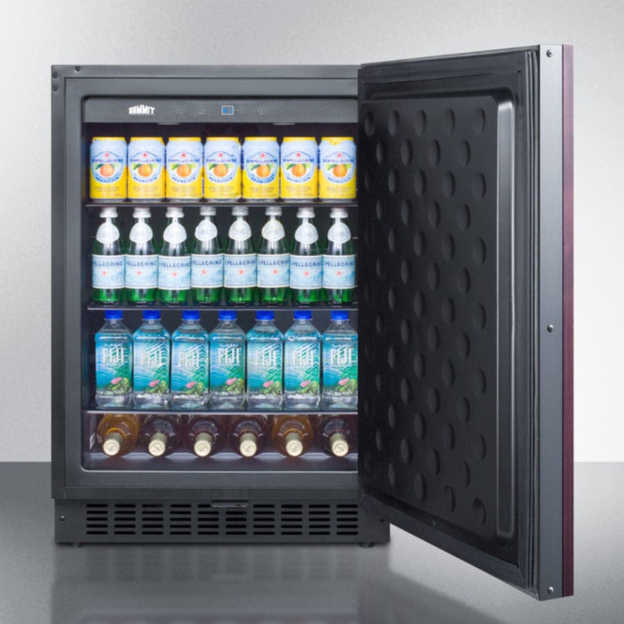 Summit 24" Wide Built-In All-Refrigerator (Panel Not Included) - FF64BIF Wine Coolers Empire