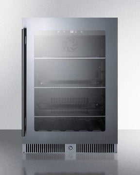 Summit 24" Wide Built-In Beverage Center CL24BV Beverage Centers CL24BV Wine Coolers Empire