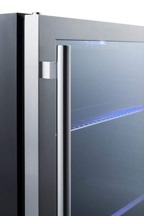 Summit 24" Wide Built-In Beverage Center SCR2466B Beverage Centers SCR2466B Wine Coolers Empire