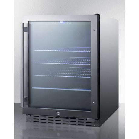 Summit 24" Wide Built-In Beverage Cooler, ADA Compliant ALBV2466CSS ALBV2466CSS Wine Coolers Empire